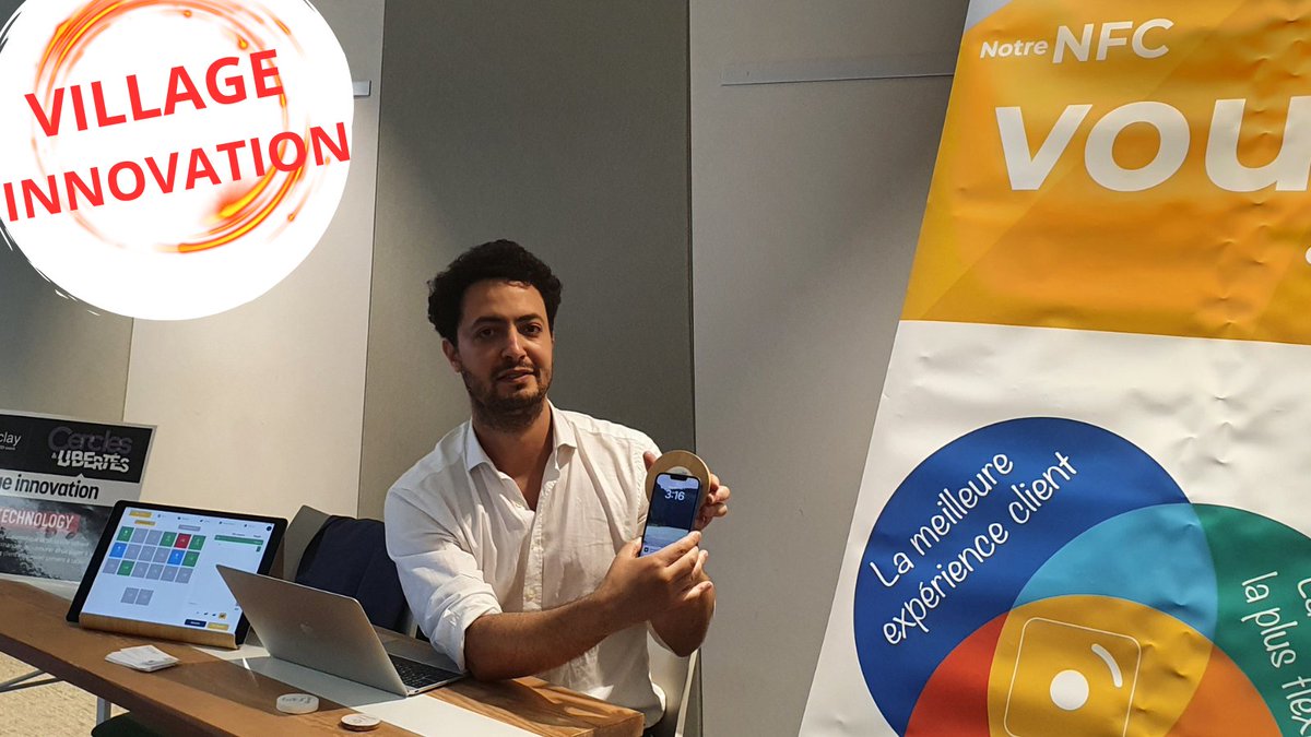 TEDxSaclay's tweet image. @OUITechnology aussi au village #innovation #TedXSaclay ! au Palais des Congrès de #Massy. 
Solution de commande automatique, #sécurisée offrant au client la  possibilité de commander, de savourer et de payer à la fin, grâce au #NFC  #crypté. Le client est prouvé présent à table.
