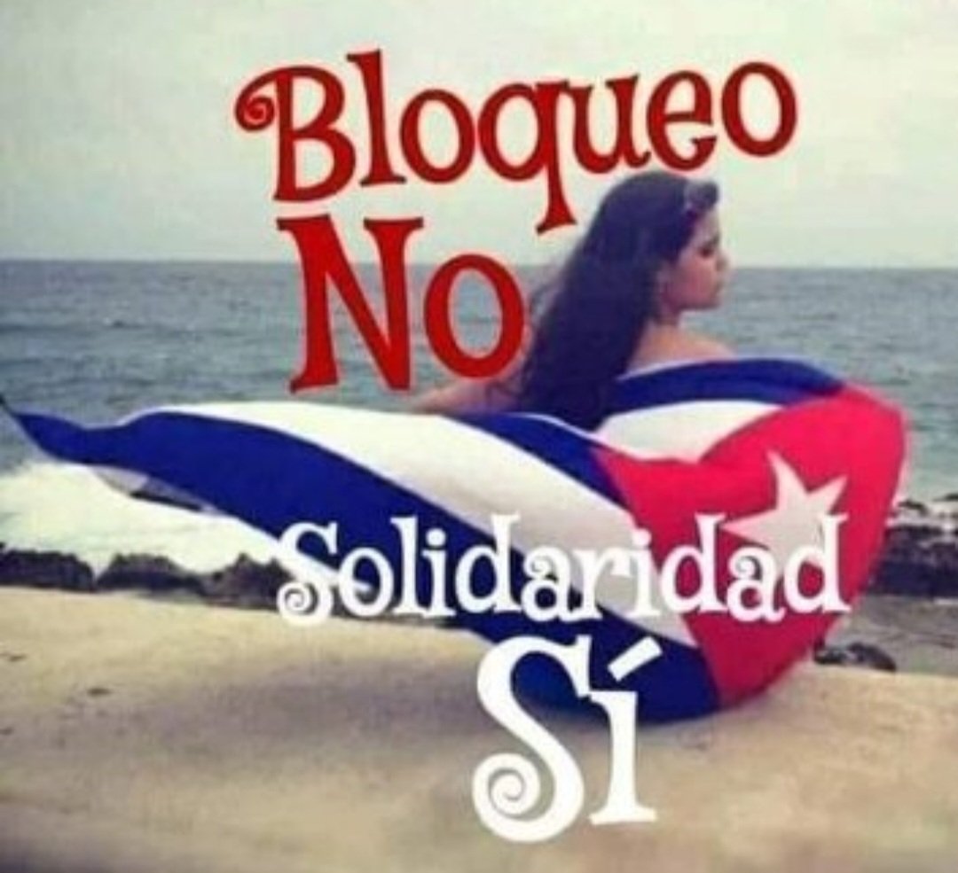 Cuba dice no más bloqueo. El mundo nos apoya. Cuba vencerá. #AnapCuba #AnapHolguín @DiazCanelB @MMarreroCruz @DrRobertoMOjeda @RafaelAnap @ErnestoSV8 @NavarroANAP
