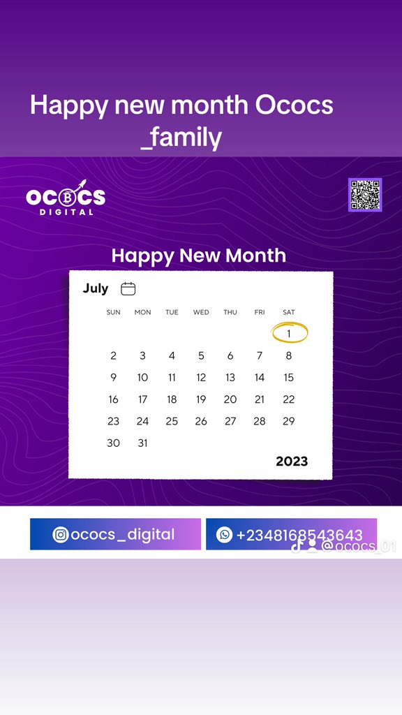 Happy new month guys .. trade with Ococs digital, we offer high rate and fast payment ….#Bitcoin #PPPLoans #elon