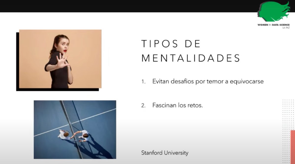 betolive's tweet image. Es el turno de #MarciaMontealegre de @AssureSoftCorp, 🇧🇴@isoc_bolivia y @LACNOG con su charla sobre los tipos de mentalidades, cómo actua el cerebro y aprende mejor con los fracasos, y cómo nuestro expediente de éxitos está basado en nuestro expediente de fracasos #WiDSLaPaz2023