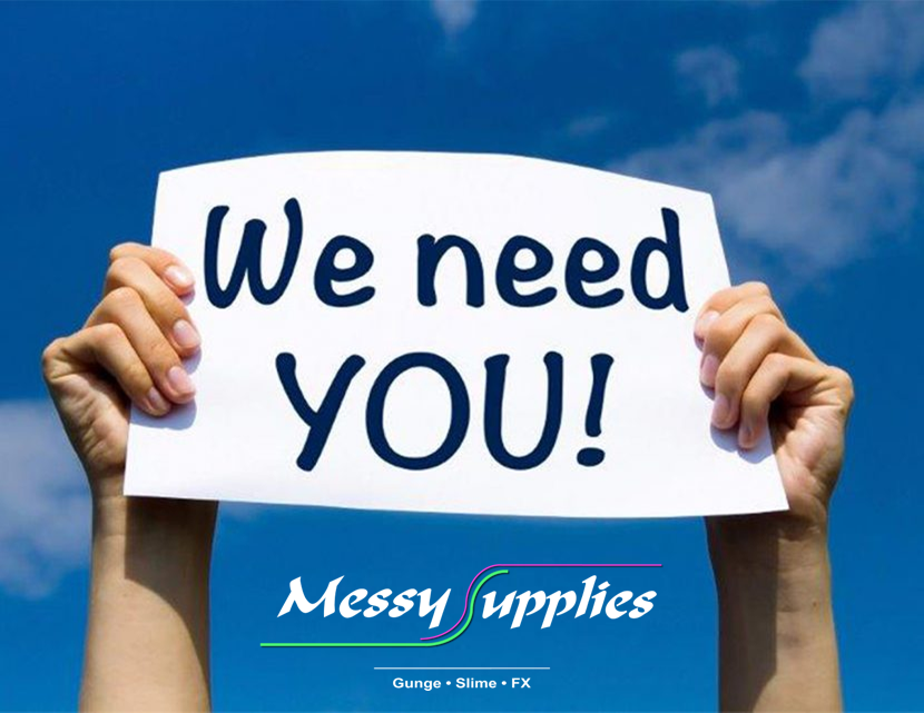 Do you love our Messy Supplies?
We'd like to see you enjoying our products!

Using the hashtag #WeLoveMessySupplies please send us your 'family friendly' pictures which could get featured on our website!!

Please also include which products you're using or an order number 😀