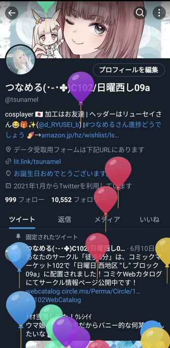 コスプレイヤーつなめるのTwitter画像18