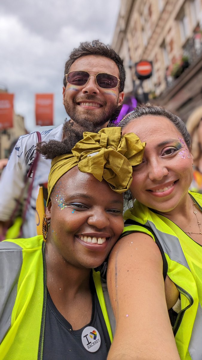 The loveliest time with the loveliest colleagues. Happy Pride! ♥️🧡💛💚🩵💙💜#loveislove 🌈