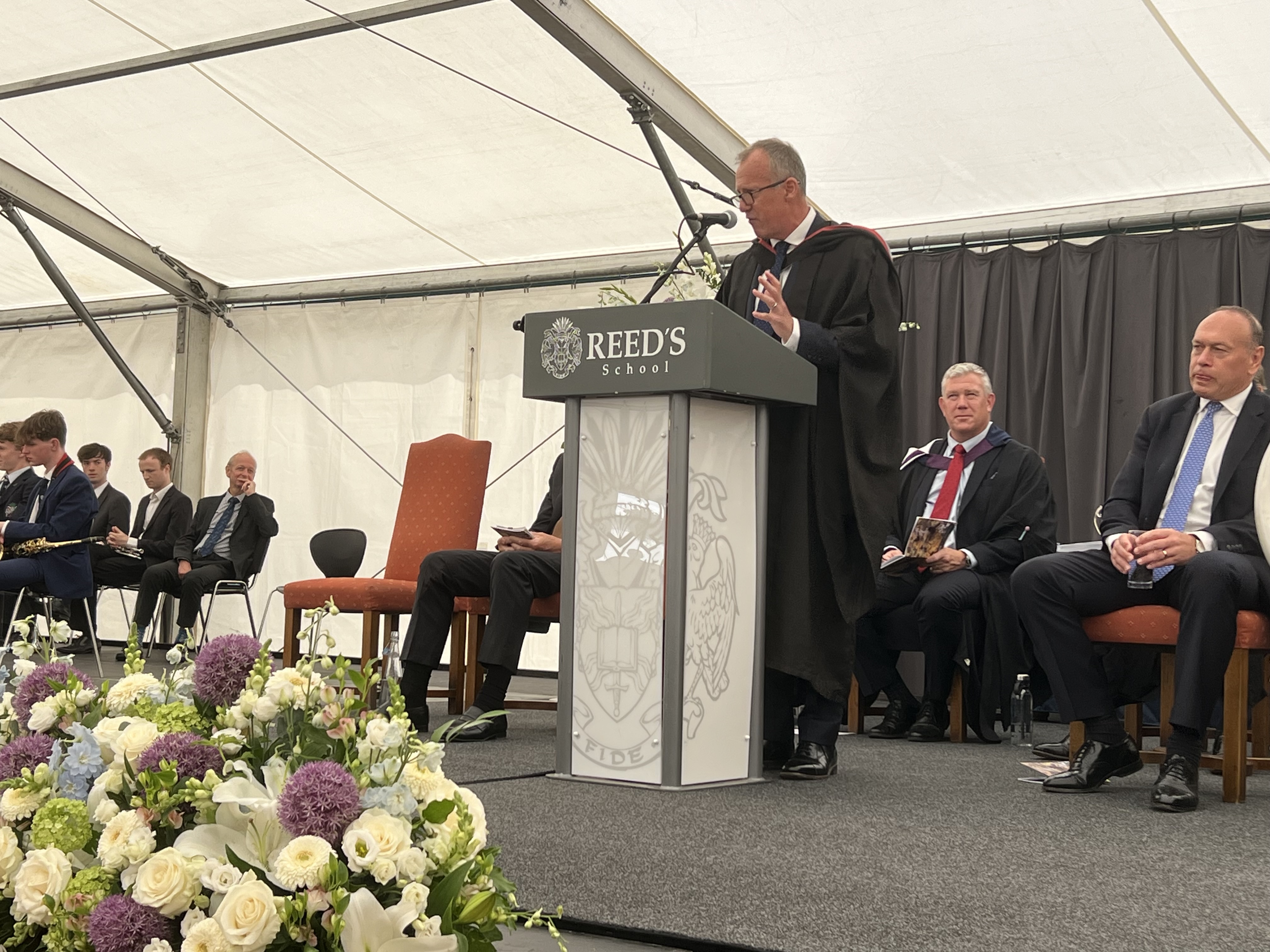 Reed's School Cobham on Twitter "SpeechDay2023 The Headmaster