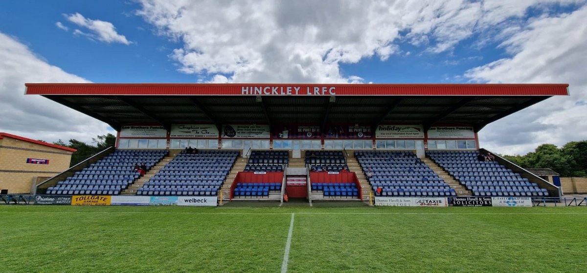 Ground 277. Pre Season Friendly. Hinckley LRFC vs Tamworth. Entrance £8.Pin Badge £5. 

It’s good to back. 

0-0.