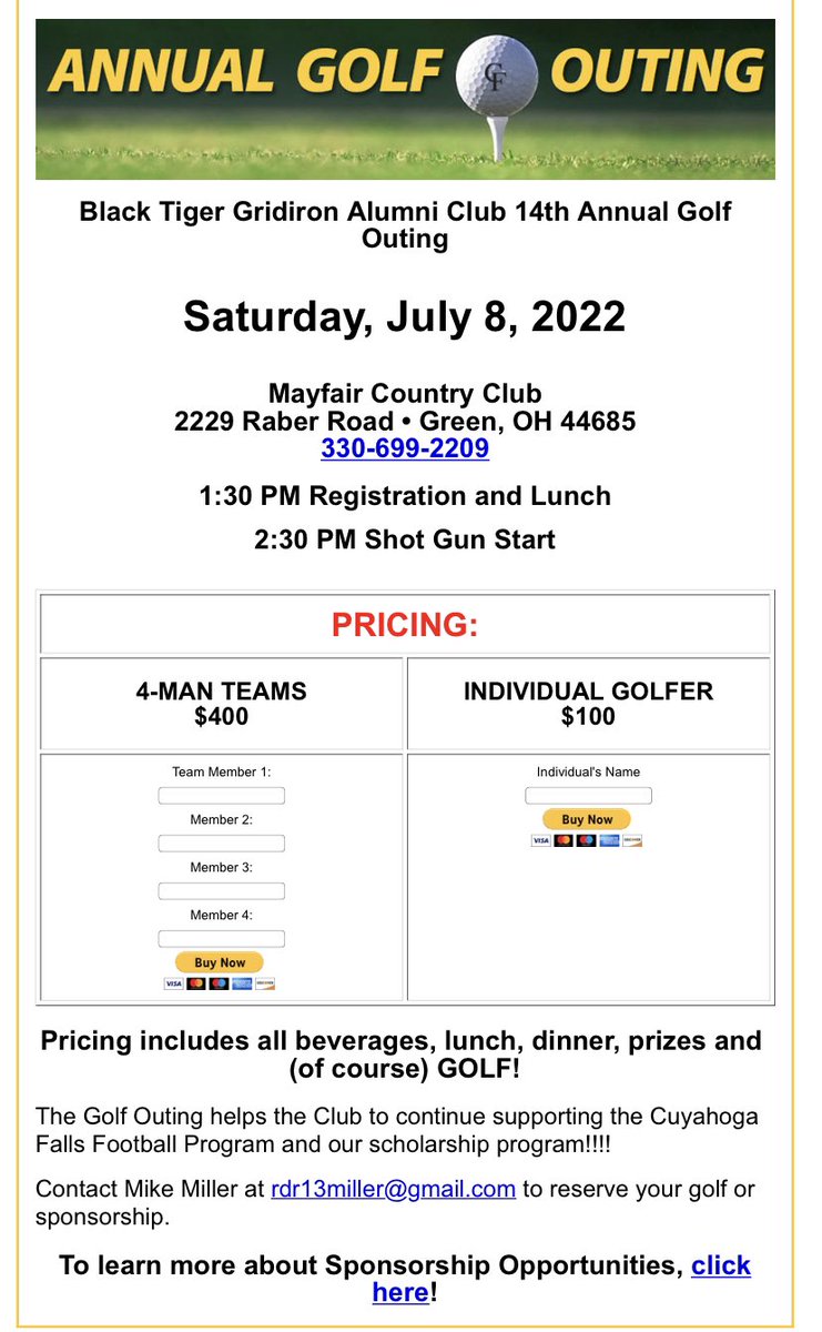 Black Tiger Gridiron tweet media