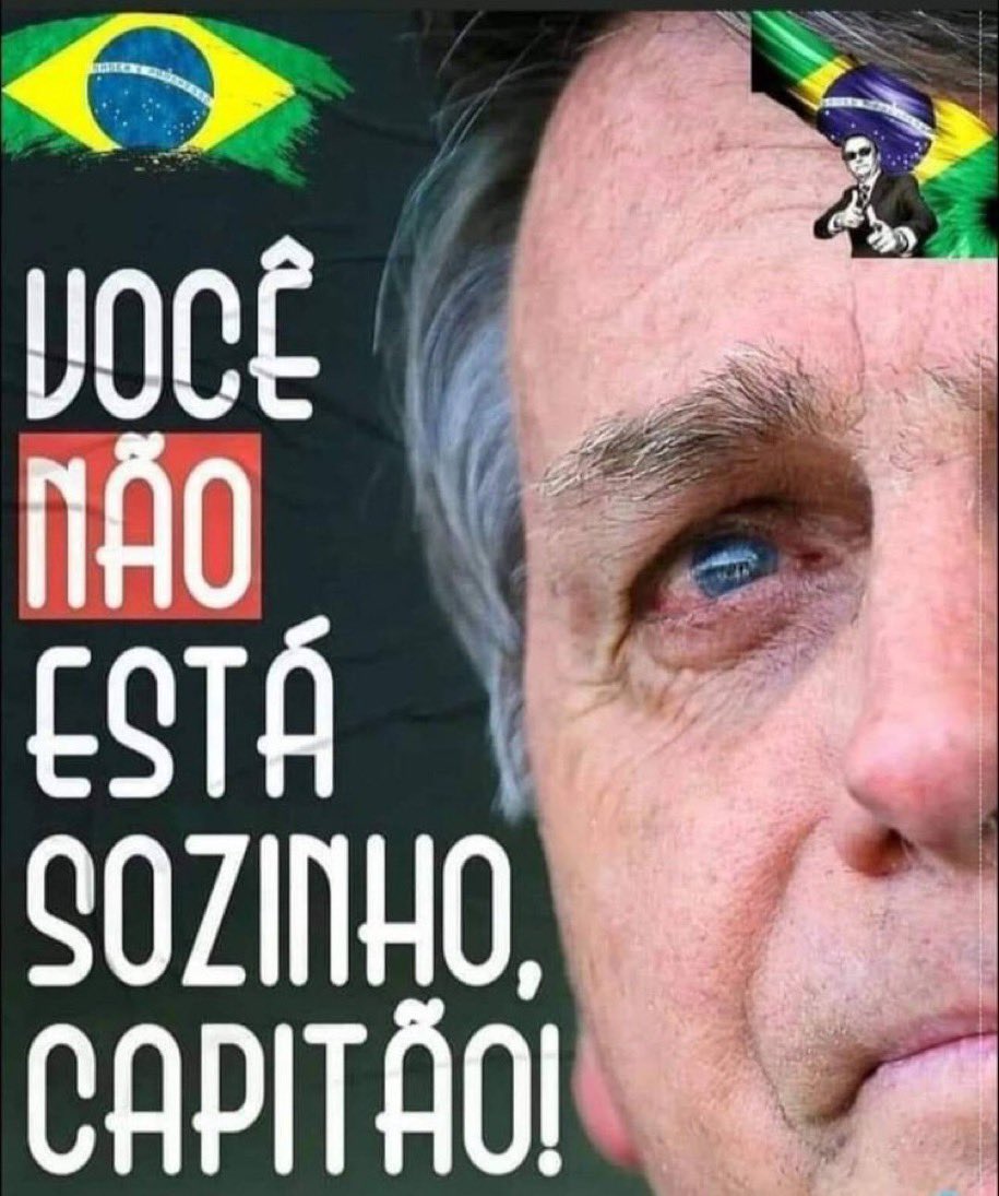 Nunca vai estar!!!
#CapitãoDoPovo
#EternoPresidente