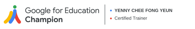cheeyenny's tweet photo. Blessed to join Google. Love to use Google products with my students. Hoping to share about Google and collaborate with more educators via Google
#Google #Googleforeducation #googleeducationchampion #googlecertifiededucator https://t.co/OjU6apDE7e