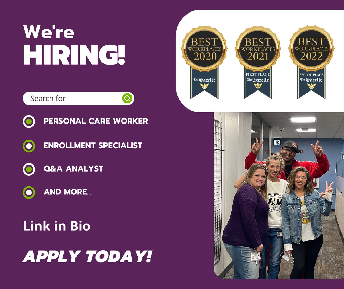 "We're hiring! If you'd like to make an impact today, apply here: bit.ly/rmpacejobs2

#werehiring #healthcareworker #cna #rna #patientcareworker #medicalassistant #healthcarejobs #healthcare #healthcareworkers #healthcareprofessionals #elderlycarehome #elderlycarejobs"