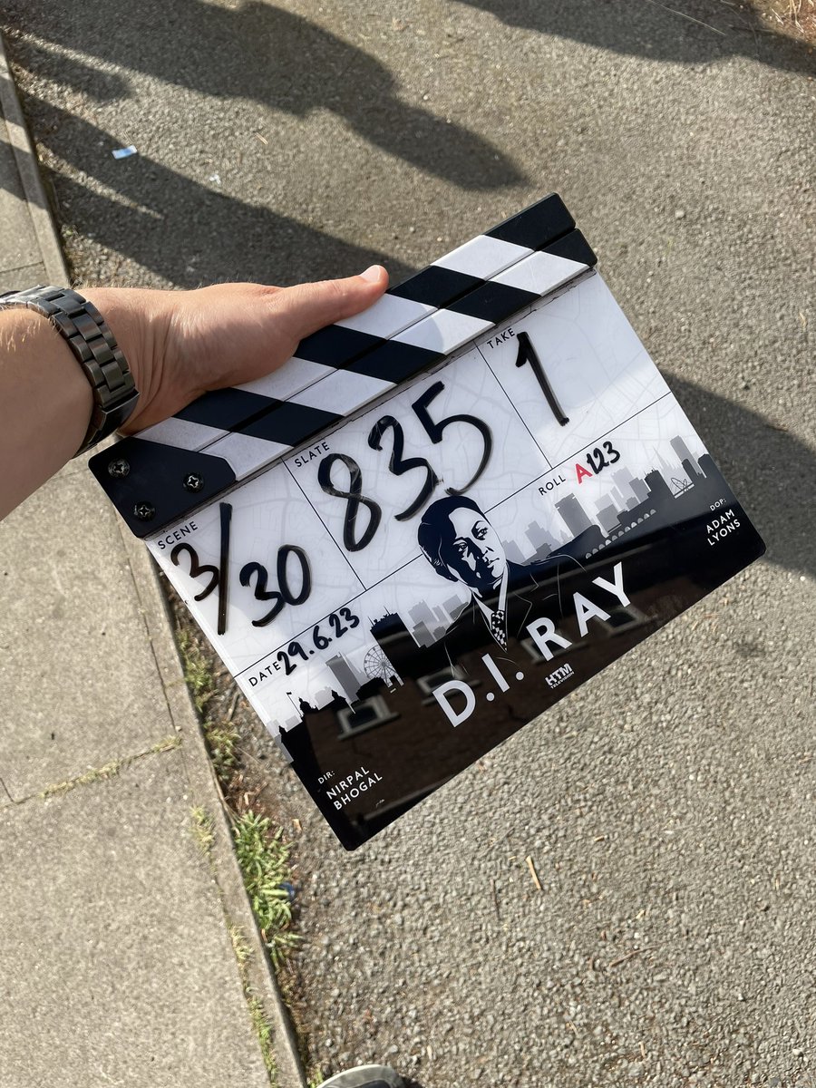 From a blank slate to a (almost) final slate.  3 months in Birmingham, 2 blocks, four episodes in the can - all with an amazing cast and crew.