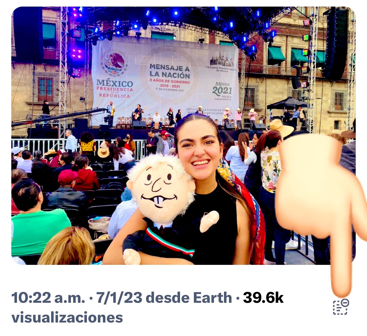 pugrito's tweet photo. @AndreaChavezTre Para ver tuits ocultos por la señora @AndreaChavezTre, haga click aquí… 🥳🥳🥳 https://t.co/shaPXfZf7U