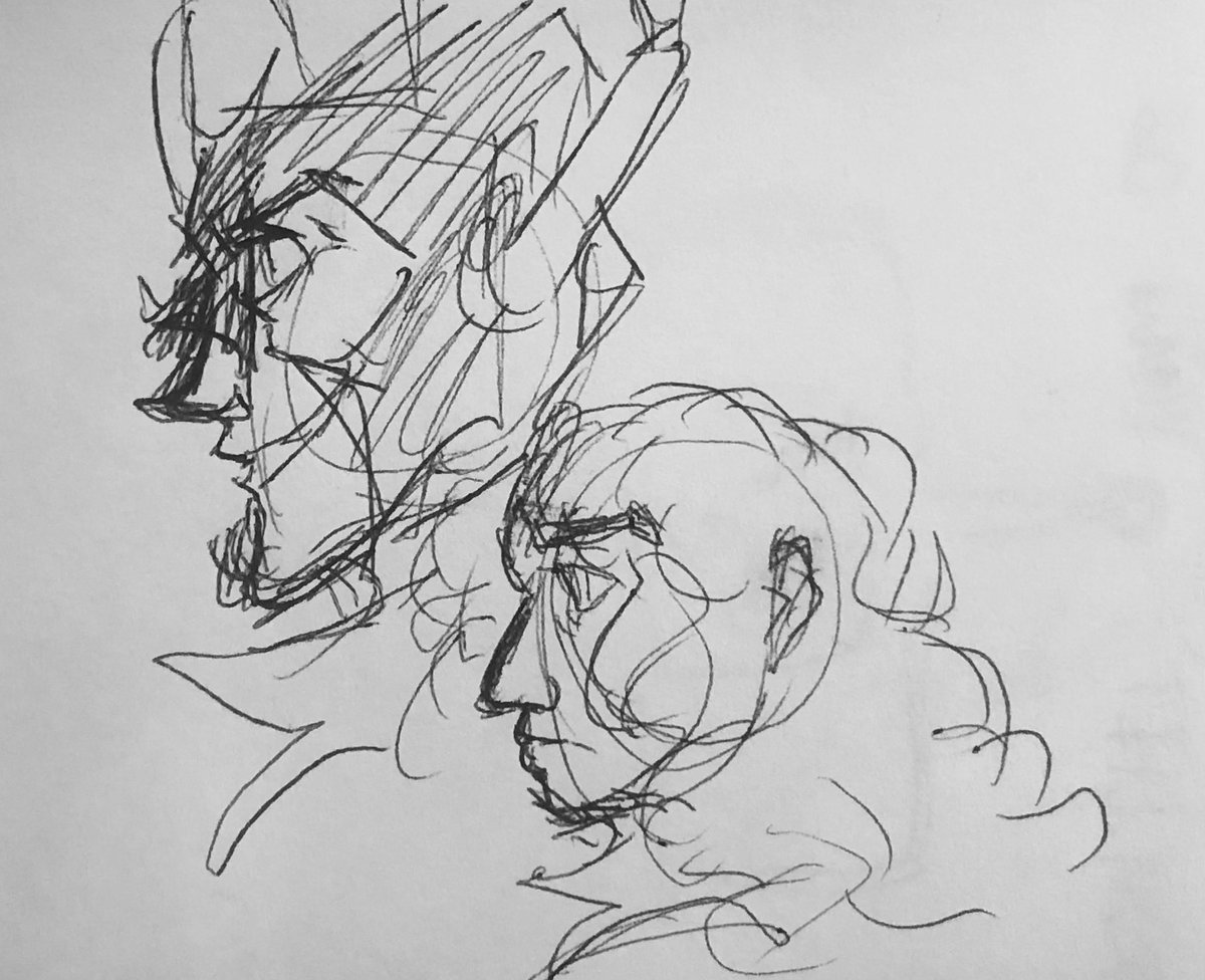 lavendartrees's tweet photo. Some notepad doodles https://t.co/qJryeddFxS