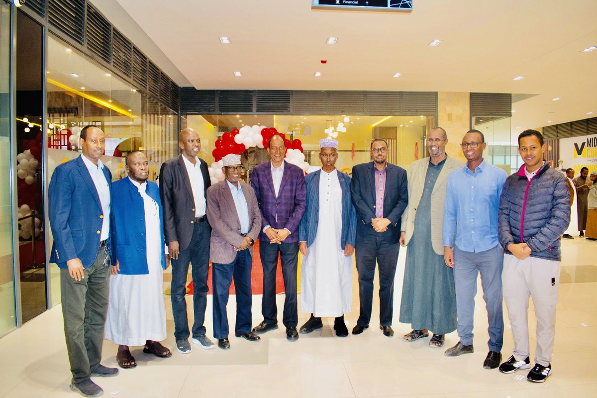 MPyusufhassan's tweet photo. The grand opening of the Grand Cafe at the new BBS Mall in Eastleigh was a joyous celebration of the neighbourhood’s success and continuous growth.

The festive event attracted the presence of leading personalities within the community's business sphere.

My gratitude to former Somali Prime Minister Abdi Wali Gas, as well as my fellow MPs Hon Daud Aden and Hon Fatuma Jehow, along with numerous government and county officials who honoured us with their presence on this special occasion.