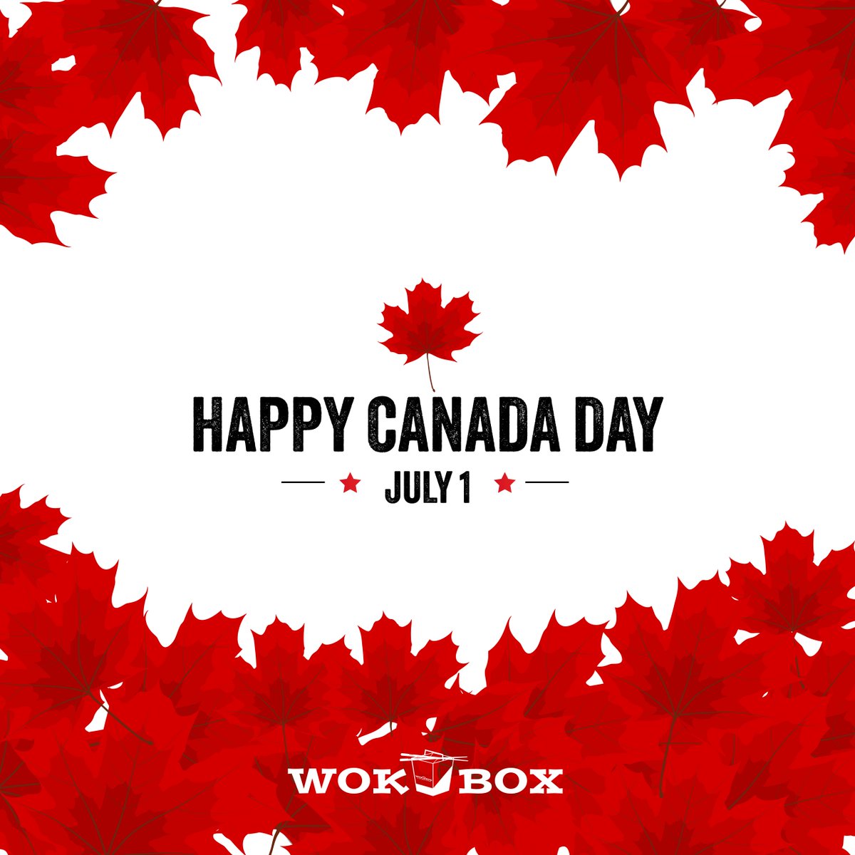 Proudly Canadian 🇨🇦 Happy Canada Day everyone!
.
.
.
.
#wokbox #wokboxrocks #asianfood #chinesefood #asianfusion #takeout #foodie #instafood #yummy #restaurant #canadaday #canada