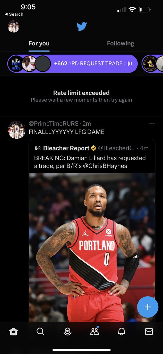 How long til rate limits fucken go away