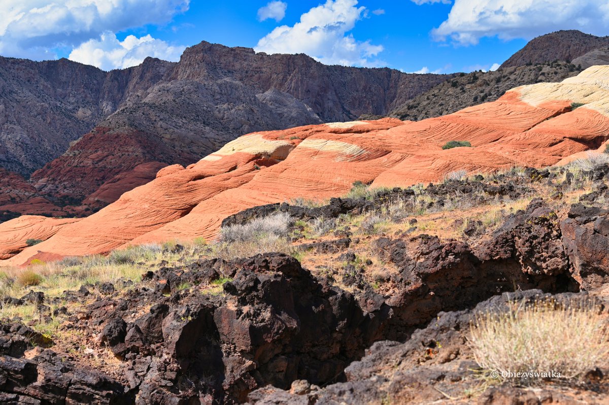 W krainie zastygłego budyniu… - Snow Canyon State Park, Utah. Kto idzie ze mną?

obiezyswiatka.eu/snow-canyon-st…

#podróże #travel #landscape #statepark #NaturePhotography #nature #travelling #naturelover #walking #wanderlust #krajobraz #Utah #trail