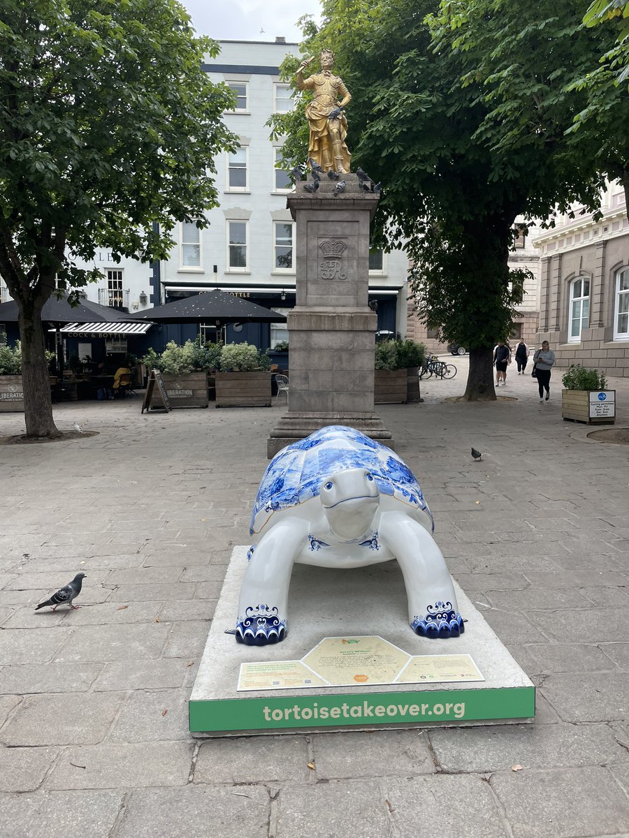 jersey uncovered (@jerseyuncovered) on Twitter photo King George II has a stylish new neighbour in #StHelier #RoyalSquare . Keep your eyes open for more fabulously decorated reptiles located around the island this summer. <a href="/JerseyTortoises/">Tortoise Takeover</a> #tortoisetakeoverjersey #publicart #community @durrell_jerseyzoo King George II has a stylish new neighbour in #StHelier #RoyalSquare . Keep your eyes open for more fabulously decorated reptiles located around the island this summer. <a href="/JerseyTortoises/">Tortoise Takeover</a> #tortoisetakeoverjersey #publicart #community @durrell_jerseyzoo