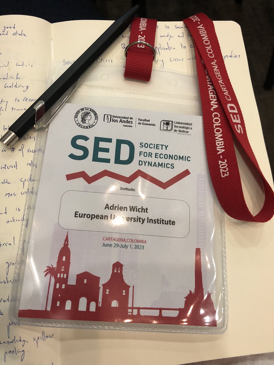 Very happy to have presented my Job Market Paper in the Sovereign Debt I session <a href="/SEDmeeting/">SED Meeting</a>. Special thank to <a href="/cesarspa1/">Cesar Sosa Padilla</a> for chairing the session