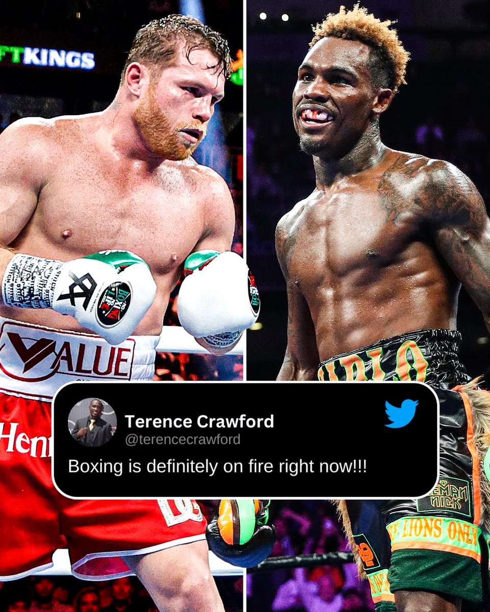 ESPNRingside's tweet photo. 2023 is the best year in boxing since ______ ? 🤔

(h/t @TerenceCrawford) https://t.co/RCcUZovIY1
