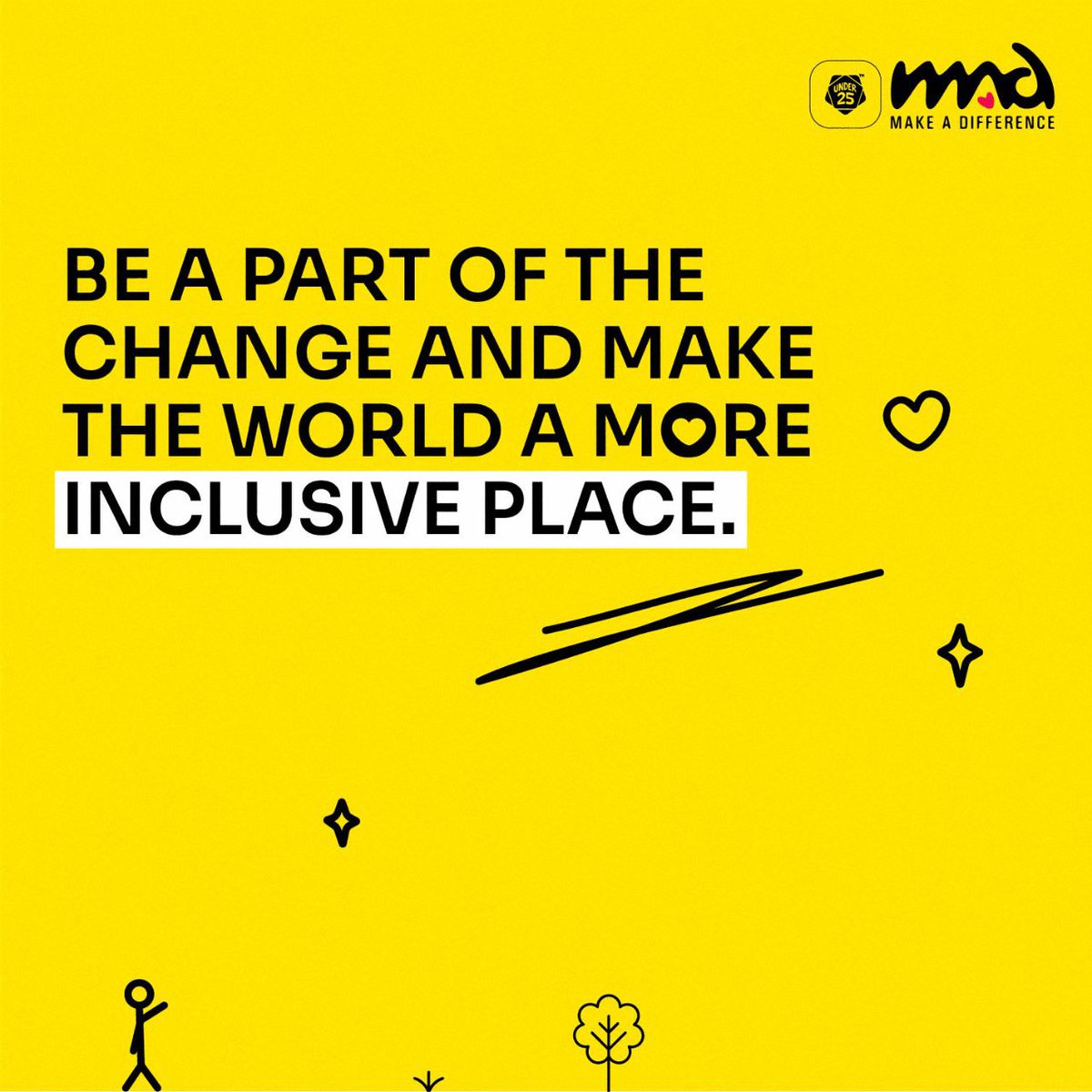 Make A Difference tweet media