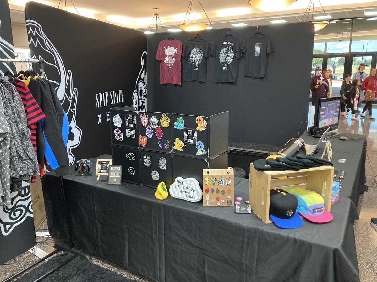 SPIFspace's tweet photo. HOUSTON. We're open at our homie's anime convention BA-CON. Come through and play some friendlies and chill 🤘🏽 https://t.co/WeFkHU9ar5