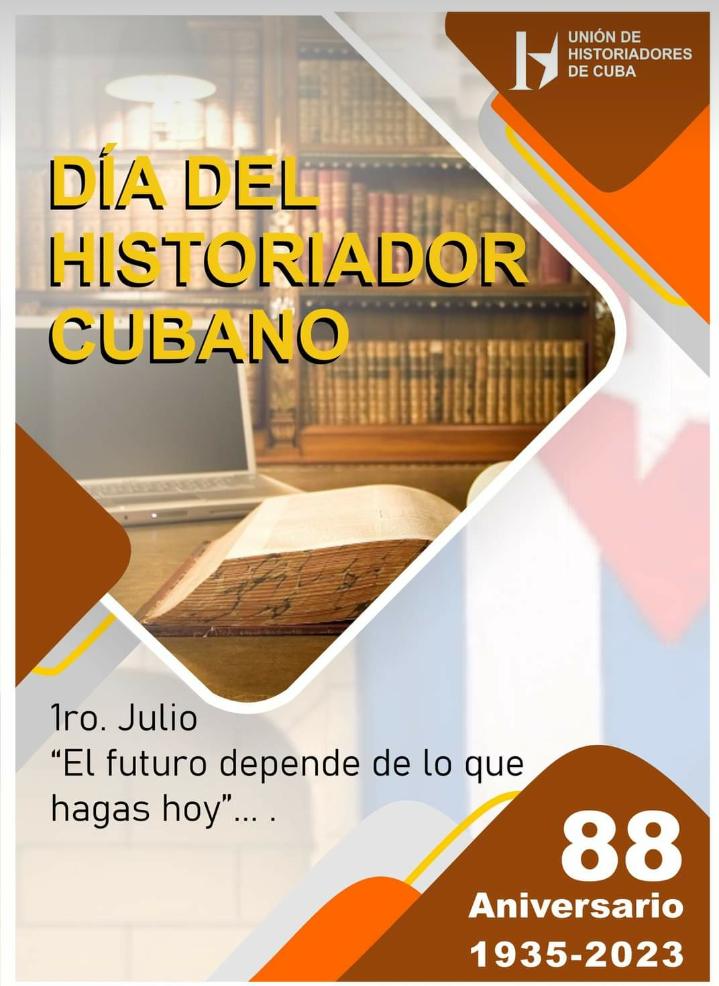 Hoy celebramos en Cuba el Día del Histiriador. Llegue mi felicitación a todos nuestros historiadores, protagonistas en la salvaguarda de la Memoria de la Nación. Conocer la historia fertiliza el amor a la Patria y vigoriza la perspectiva descolonizadora de nuestro pensamiento.
