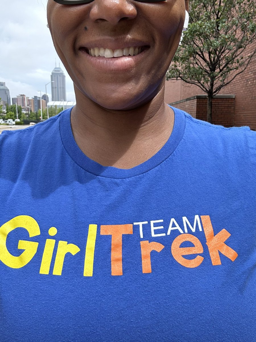 Last day of Blk Hx Bootcamp! I’ve decided that Blk JOY is better than Blk excellence—bc our excellence is exploited in service of others and denied no matter how much we give. But our joy serves US!!! So I’m out here trekkin, livin, smilin, inspite of it all y’all!!! #girltrek