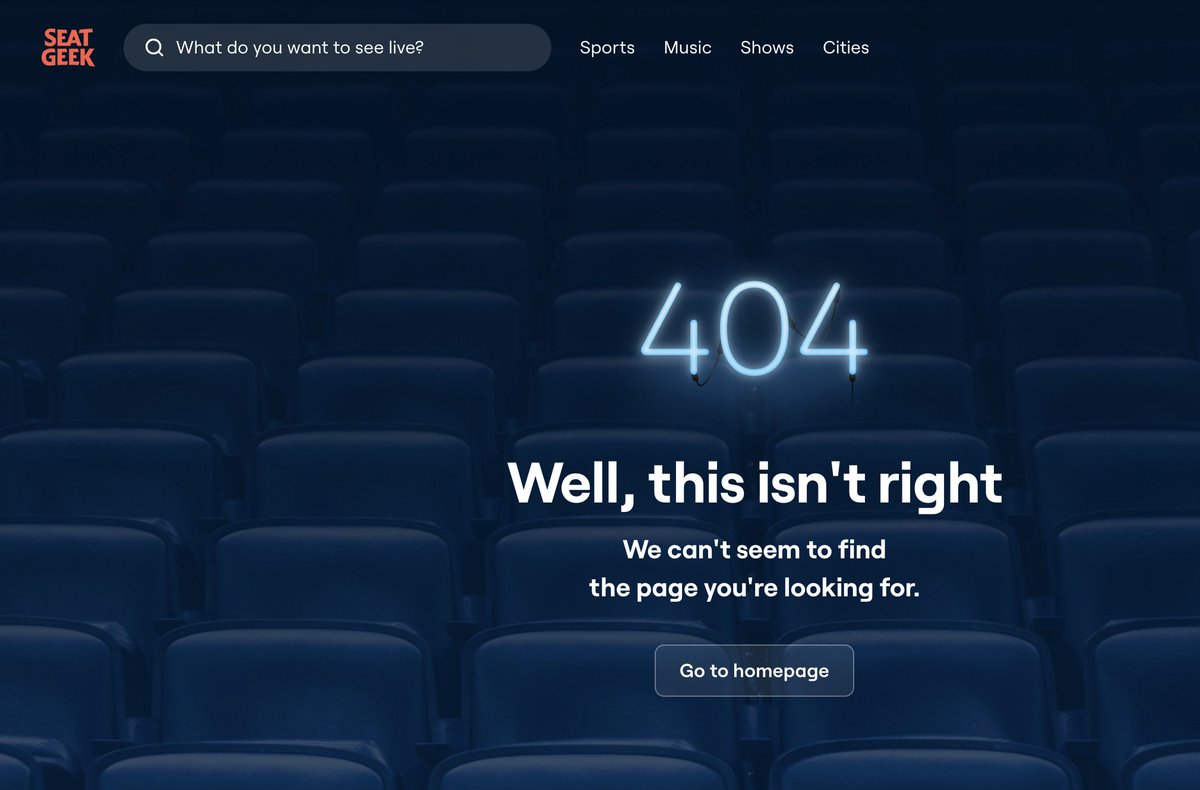 AndyA3's tweet photo. @SeatGeek are you aware of the issue in chrome where pages aren't loading? works fine in safari (which i don't use)

https://t.co/47Tnl5oOCm https://t.co/gwlthhKjTA