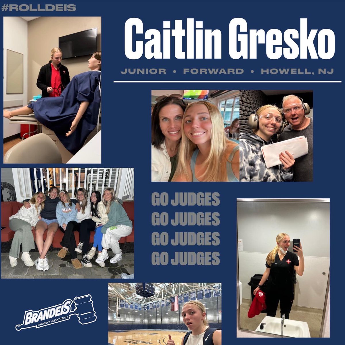 Brandeis Women's Basketball tweet media