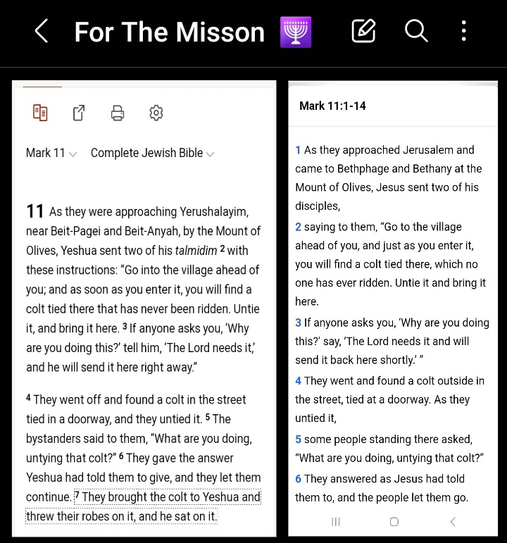ToyshaD's tweet image. #Sabbath🙏#Glory #INKAS

According to #TheBible:
When GOD needs SomeThing, or SomeOne to carry out His Mission,
(#ComingInTheNameOfTheLORD🕎)

It says:
“If anyone says to you, ‘Why are you doing this?’ say, 
‘#TheLORDhasNeedOfIt,’ &amp;amp; immediately he will send it here.”
~MARK 11:1-9