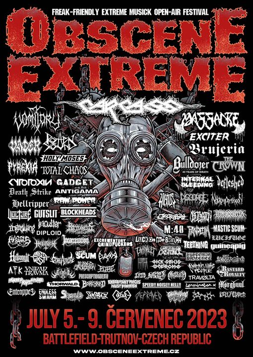 BBeat105's tweet photo. 01 julio
- #ForKhamusEyes en el #DensoBar
5 al 9 julio
- En Trutnov, el @obsceneextreme, en esta edición están bandas como: @brujeria, @CarcassBand, #Hyperdontia, @DISGORGEband, #UnidadTrauma, #IntoSickness, #Rottenness y más
En cuáles los veremos?
#StayBlast
#BlastBeat105 https://t.co/Gf0a5pR4g4