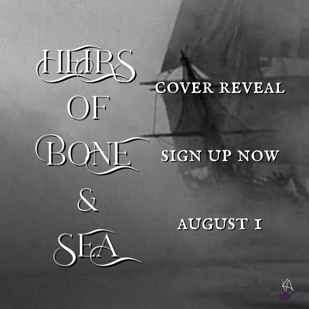 the cover for my debut goes live in ONE MONTH! 💀🌊 
be one of the first to see it by signing up to help me with the reveal on august 1.

sign up here: inimitable.pub/heirsofboneand…

add on bookhype: inimitable.pub/HeirsofBoneand…