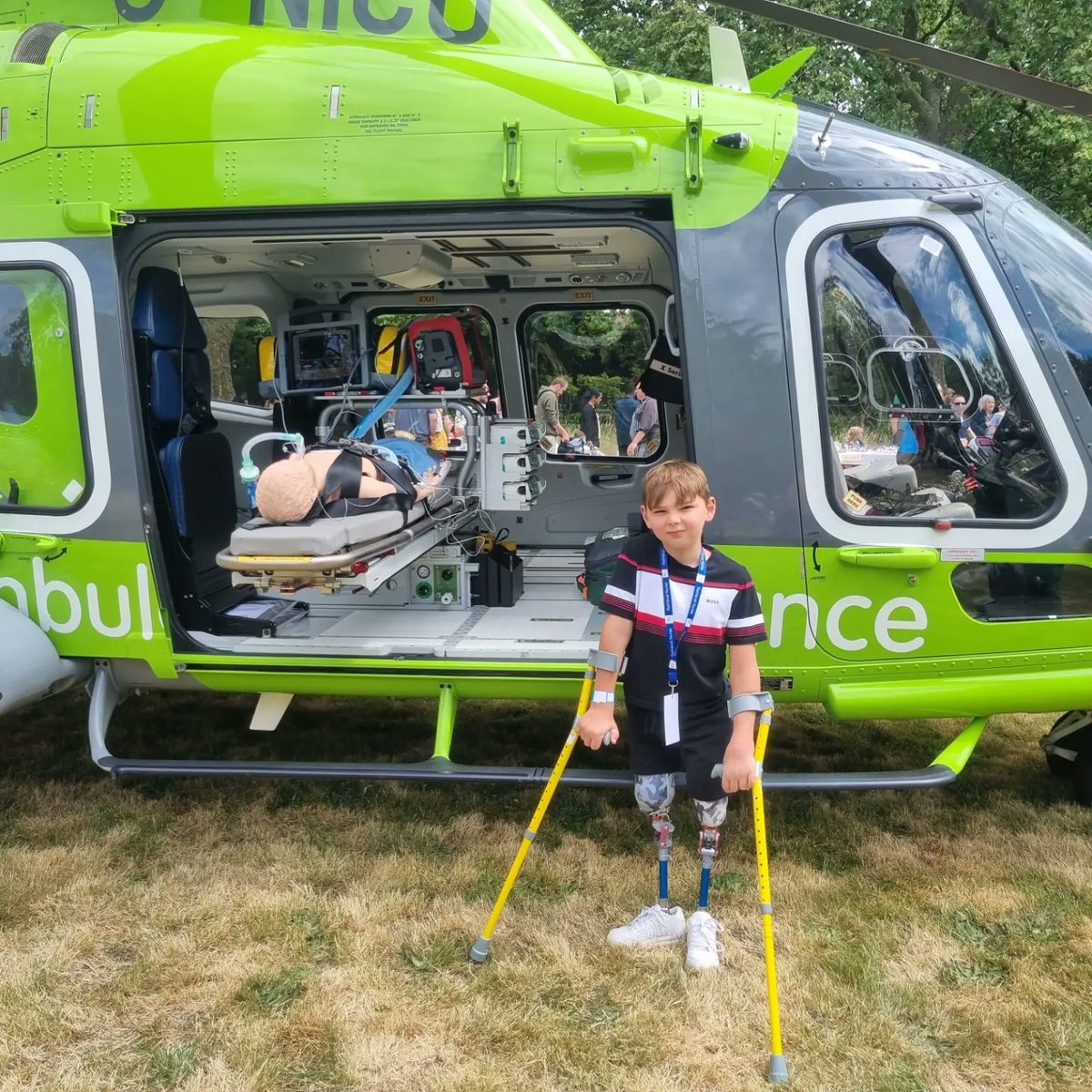 Fun day for 25 years of South Thames Retrieval Unit, Tony was a VIP so many of the Doctors and Nurses that were involved in Tony's Life Saving care - our real heroes

<a href="/ChildrensAirAmb/">National Children's Air Ambulance</a> <a href="/EvelinaLondon/">Evelina London</a>