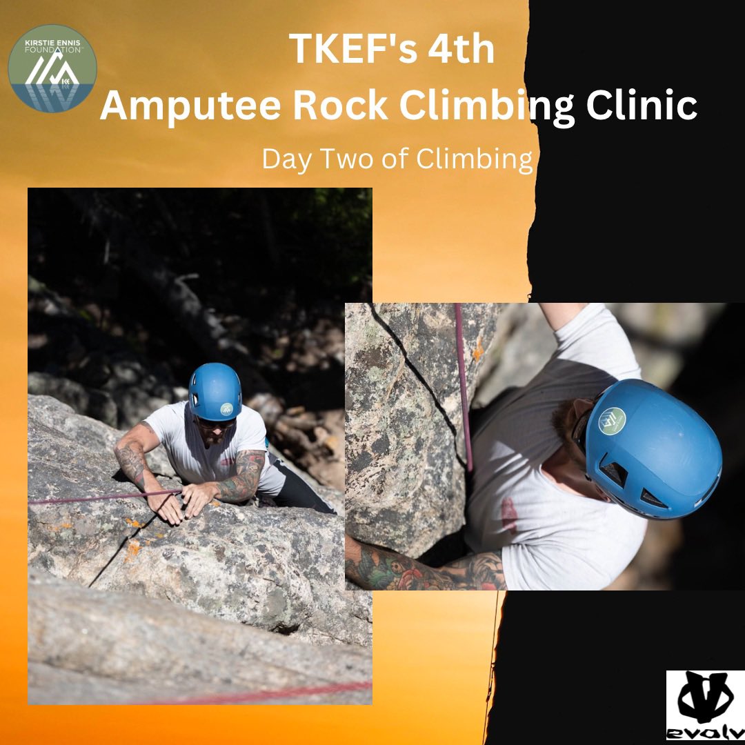 TweetTKEF's tweet photo. Day two of TKEF's Amputee Rock Climbing Clinic was spent at Powerline. A nice shaded crag on the Aspen side of Independence Pass.
#tkef #tkefclinics #arcc #amputeerockclimbing #rockclimbing #wearediehard #powerahead #diehardevcharging #evolv https://t.co/IDcgQewXTz