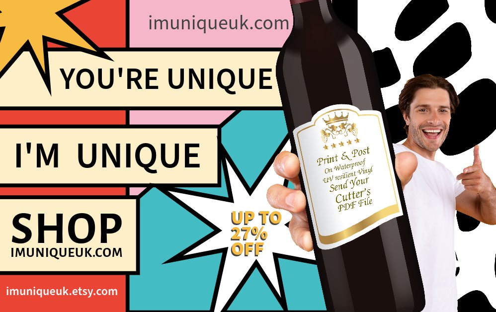 imuniqueUK's tweet image. Be unique
Create your own DIY iron-on decals
Create your own Labels
Create your own Sublimation artwork - we will print it
Create your own Uniqueness !!!

#imuniqueuk #trending #trendingnow #crafts #creative #crafting #crew2view #raw