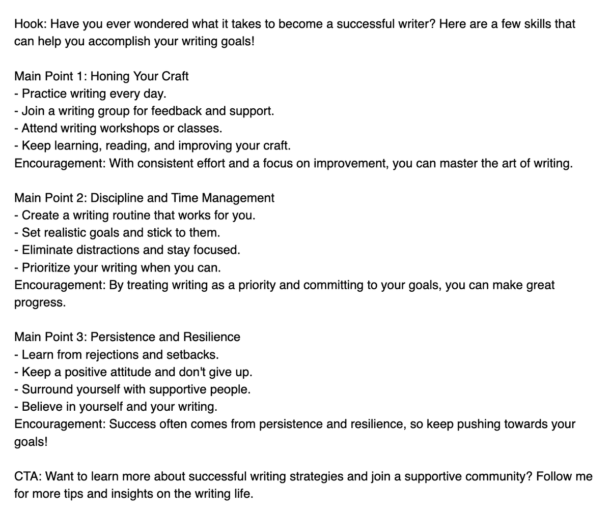 AtomicEssai's tweet photo. Asking https://t.co/xENQbneGp7 to write me a twitter thread about 'The skills needed to become a successful writer' like ....
#ship30for30 https://t.co/WhjXgy6CT1