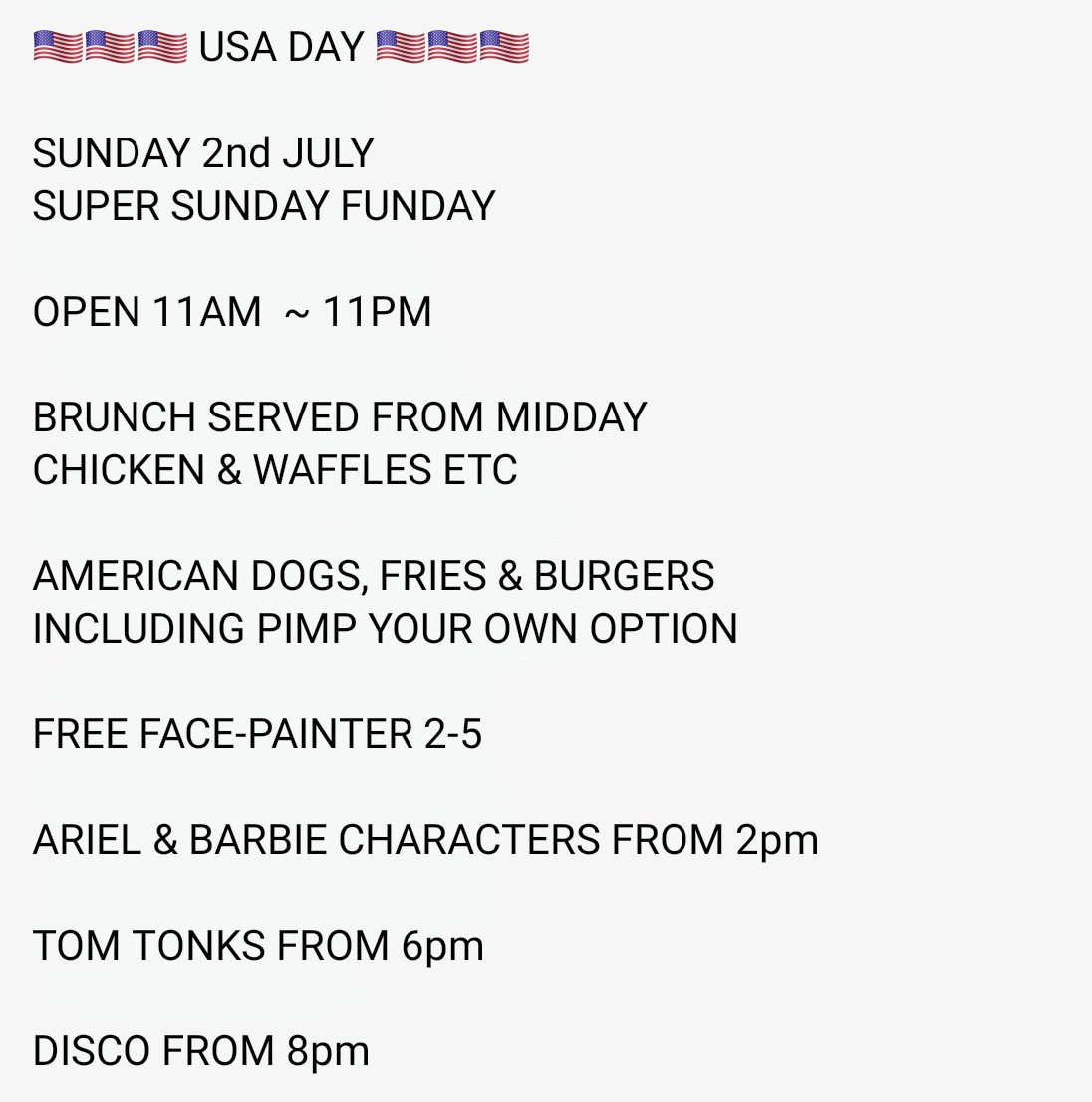 Tomorrow the Norman Warrior is having a USA themed day. 
As Suffolk's ONLY American Flag Football club we will have both players and coaches there to chat to people and a QB net for the next Patrick Mahomes to have a go on
#PartofthePack