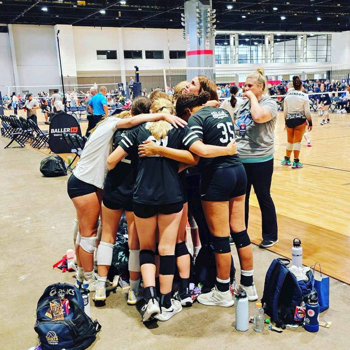 💙 What a ride 💙 6th in the nation, in the Liberty division for the 14-1 team. Amazing group of girls, coaches, and families 💙🏐💙🏐💙