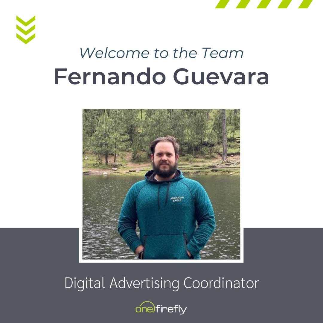 OneFireflyLLC's tweet image. 🔥 Join us in welcoming Fernando Guevara to the One Firefly team! 🎉 We&apos;re excited to have him on board as our Digital Advertising Coordinator, bringing his expertise and passion for fueling our success.

#NewHire #OneFireflyTeam #avpros #proav #avtweeps