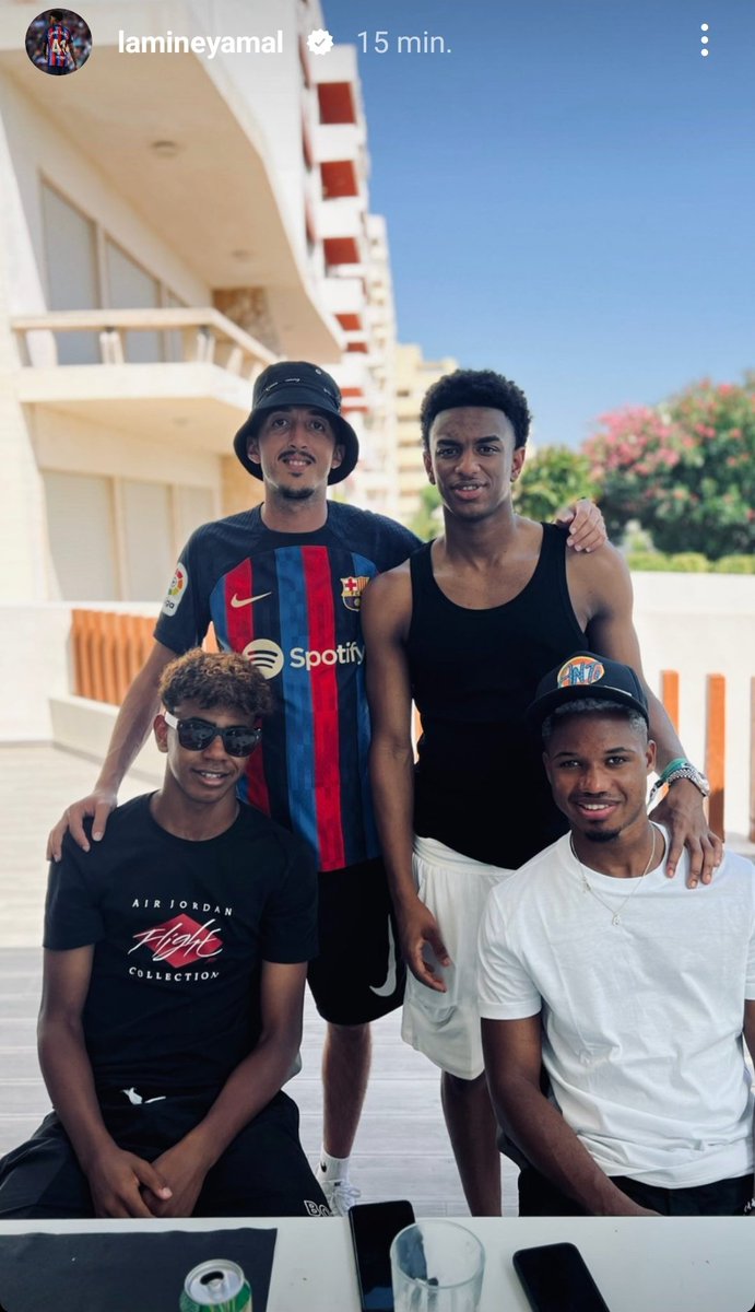 🏖️ Lamine Yamal, Alejandro Baldé et Ansu Fati sont réunis en vacances aux Portugal !