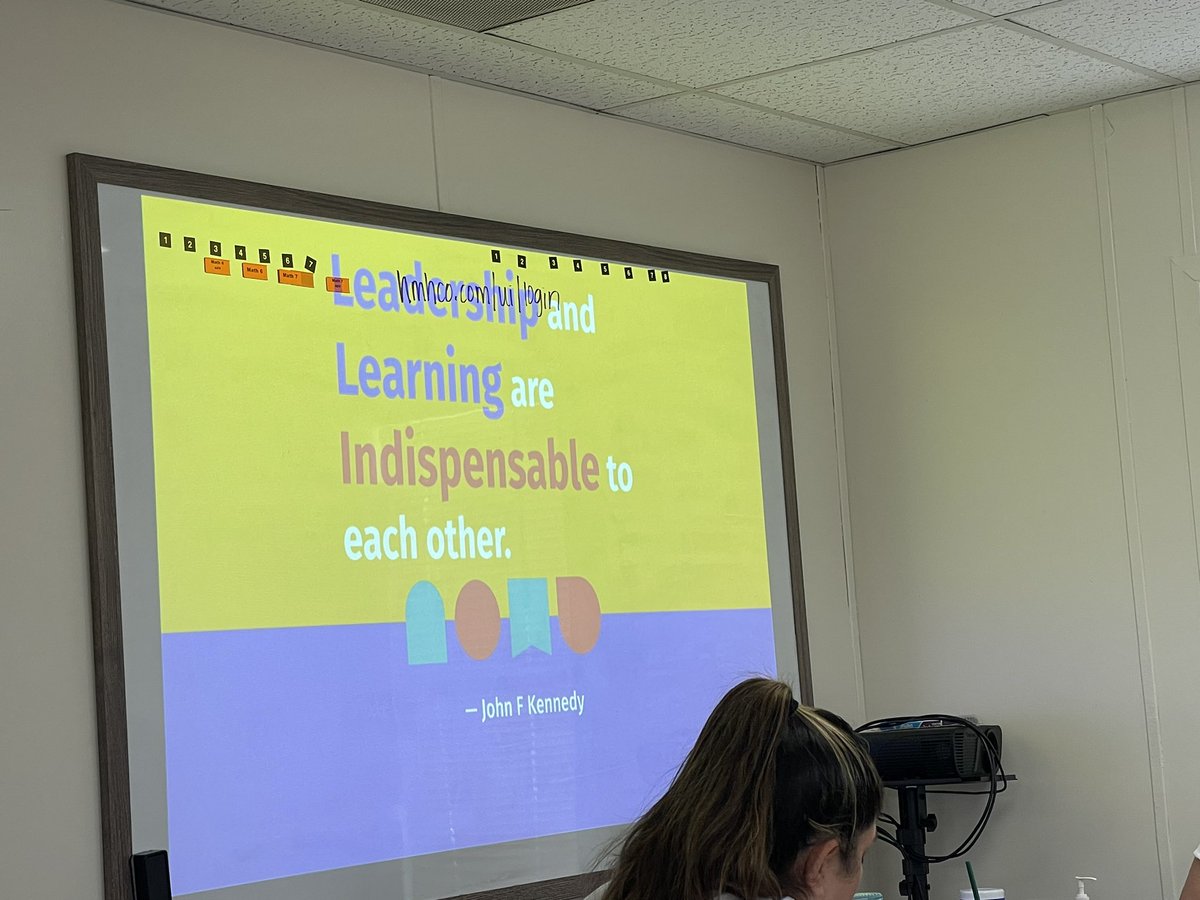 herbertoneiljr's tweet photo. Super excited by the work that our new Executive Director of Teaching and Learning @raylee_emily is already doing. The intentionality and focus is unbelievable! We are so fired up that she in with #TeamHempstead #HigherHeights #TransformationNow https://t.co/23BkTVKcsi