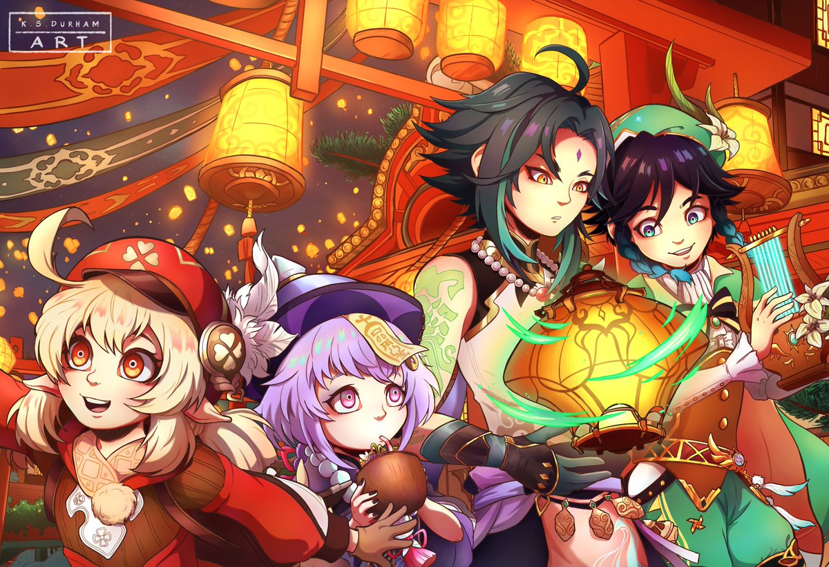 Let the Wind Tell You / Lantern Rite Print
-
ksdurhamart.com/products
-
#genshinimpact #genshinimpactfanart #genshinfanart #xiao #venti #klee #Qiqi