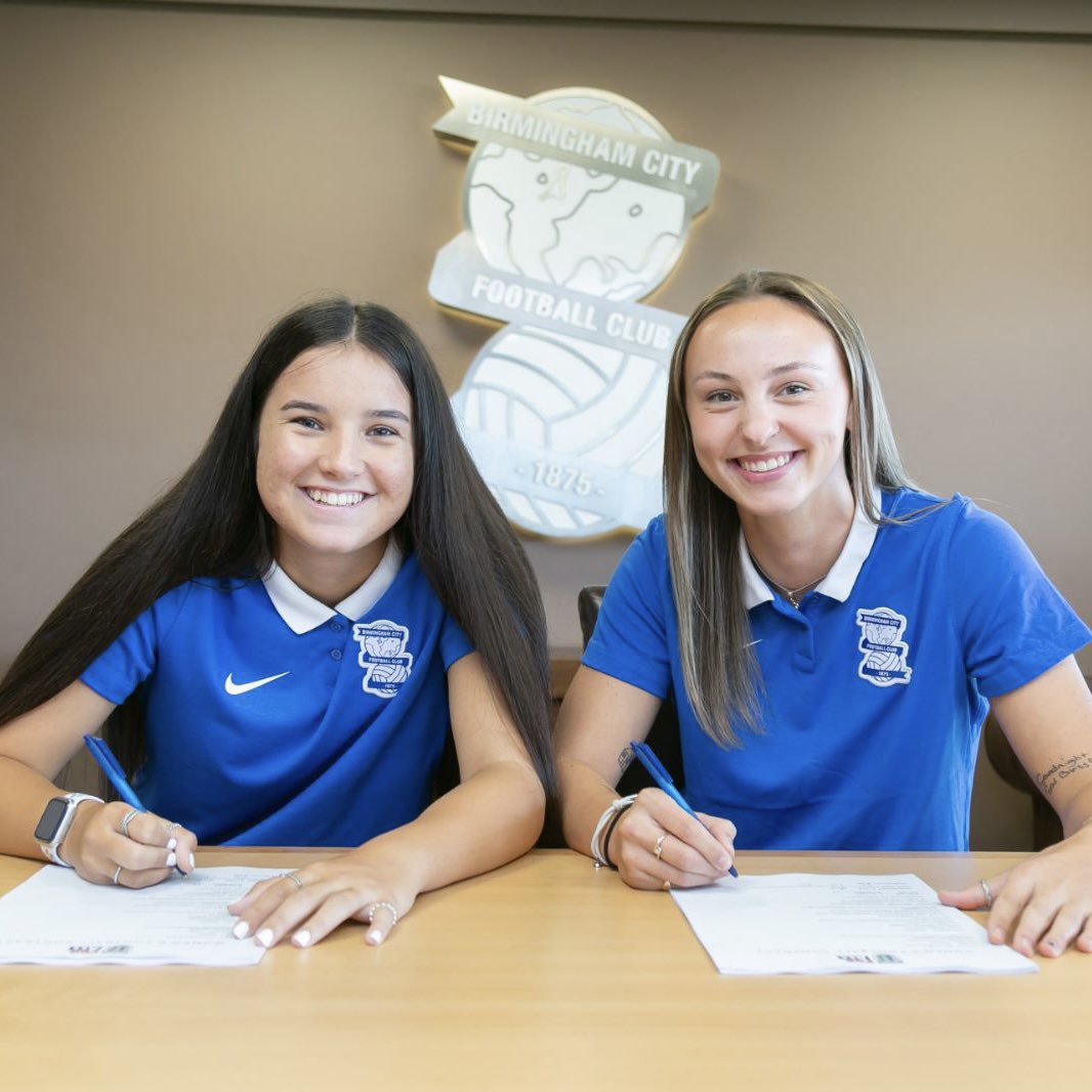 BCFCWomen's tweet photo. Two of our own. 💙 https://t.co/GxibLhTOXB