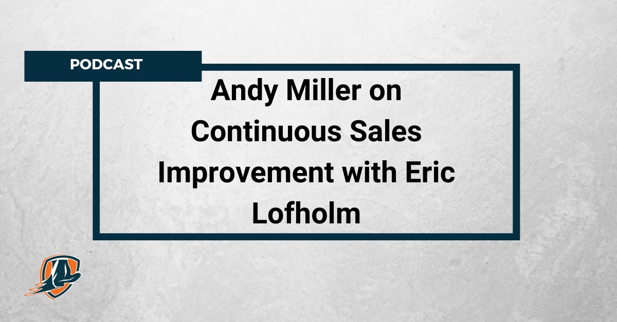 Big Swift Kick's Andy Miller sits down to discuss ideas on increasing sales, becoming your best salesperson, dealing with setbacks, and more. 

…tinuoussalesimprovement.transistor.fm/episodes/andy-…

#bigswiftkick #sales #salesadvice