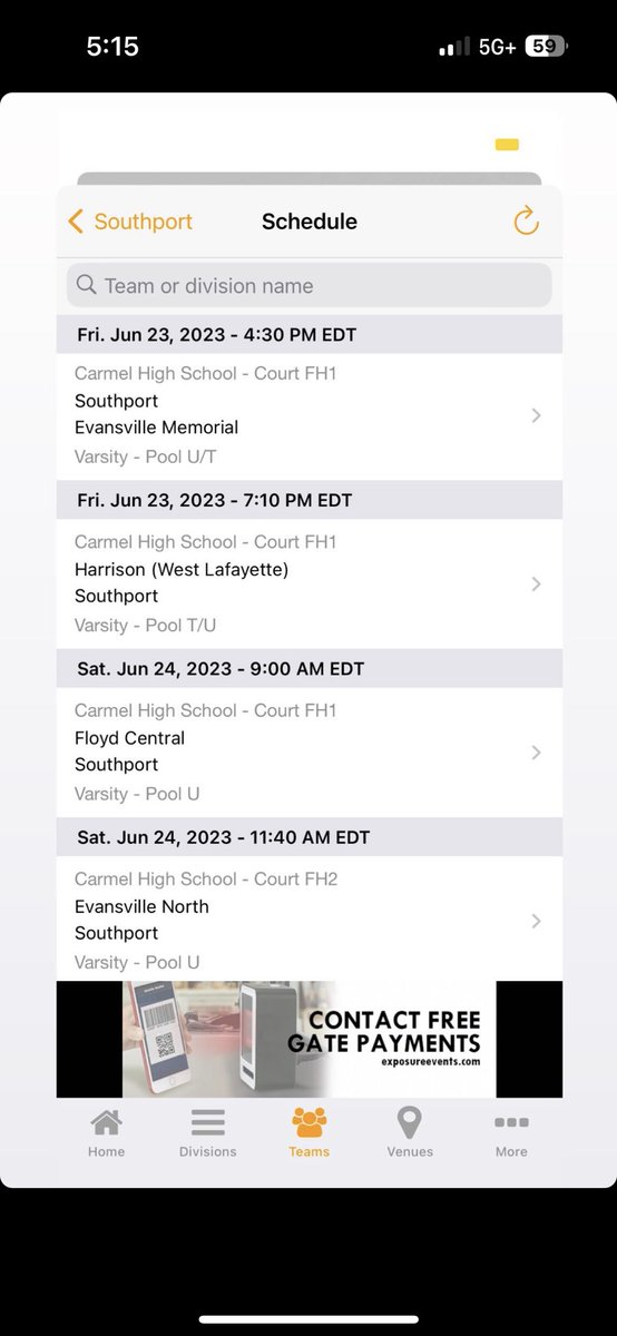 Our schedule for Charlie Hughes‼️f