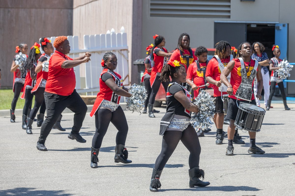 KansasCityKSCC's tweet photo. KCKCC celebrated Juneteenth with performances by Gateway Highsteppers Drill Team, LeShea &amp; The Fellas and more. Juneteenth commemorates when enslaved African Americans in Galveston, TX were freed with the arrival of Union troops on June 19, 1865.
#kckccproud https://t.co/B2zAznAacq