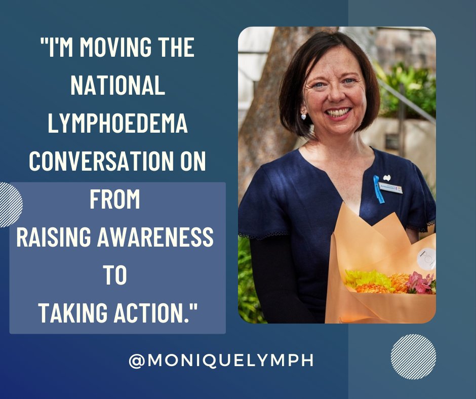 MoniqueLymph's tweet photo. Lymphoedema Patient Advocacy in Action! 
So proud and grateful to have contributed to the first @AIHW report into the prevalence of #lymphoedema in Australia. This report provides the basis for future analytical reports - let's get LO counted! 👉https://t.co/SH0Int4bRL (4mins) https://t.co/B9YWpLhSIr