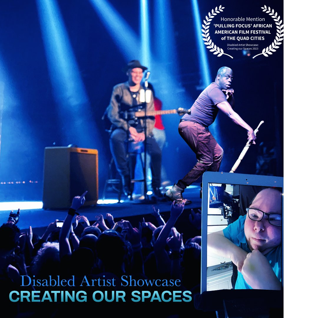 We won 'Honorable Mention' at the festival for our short film
DISABLED ARTIST SHOWCASE: Creating Our Spaces.
#disabled #filmmaker #disabilities #director #bronx #sma #cerebralpalsy #raredisease #rarediseases #film #festival #awardwinning  @DisorderRare @genentech