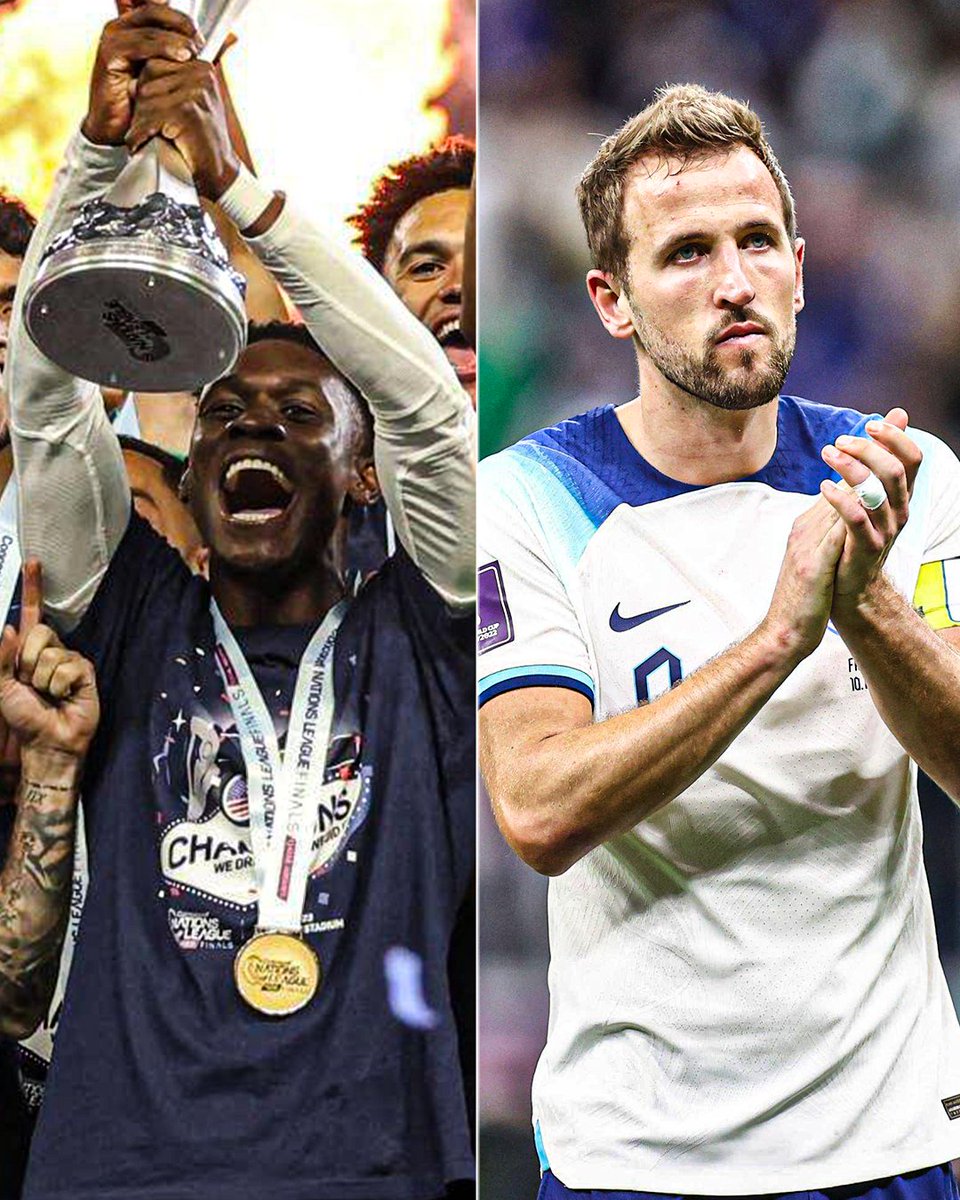 Folarin Balogun already has won more international trophies (1) than England's whole team (0).

Levels 🇺🇸