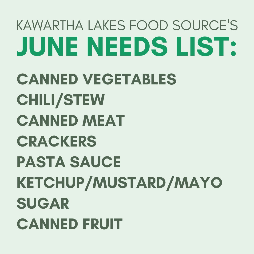 We’re having a food drive on June 21, 22, and 23! Find us at Reid’s Valu Mart between 10am-4pm each day, where we’ll be collecting both food and monetary donations to support KLFS. If you can’t make it, please like and share our post to spread the word!